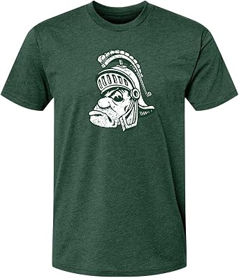 Vintage Looking Collegiate Cotton Polyester Blend Premium T-Shirt