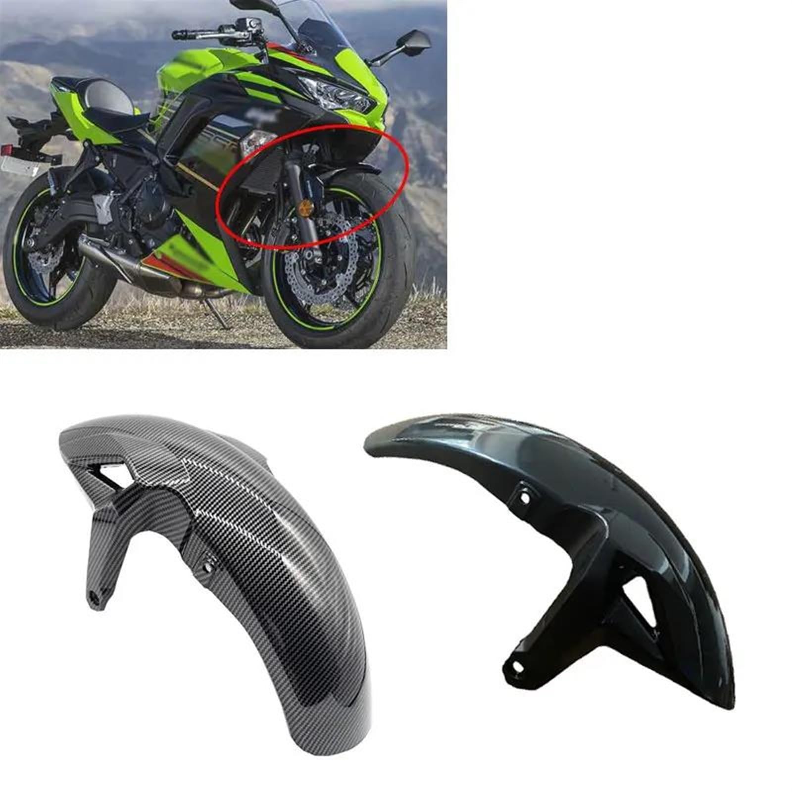 Kawasaki Ninja650 / Z650対応 フロントフェンダー Kawasaki Ninja650 / Z650対応 フロントフェンダー Ninja650