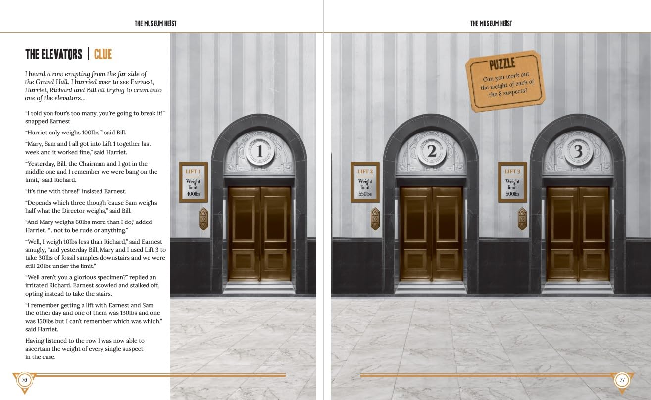 The Museum Heist: A Mystery Agency Puzzle Book - Image 6