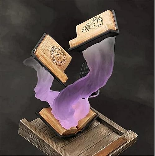 Miniatura 2 de Torre de dados de libros mágicos, torre de dados de Tomes of Magics, torre de dados mágicos, adornos de torre de dados grandes, bombillas