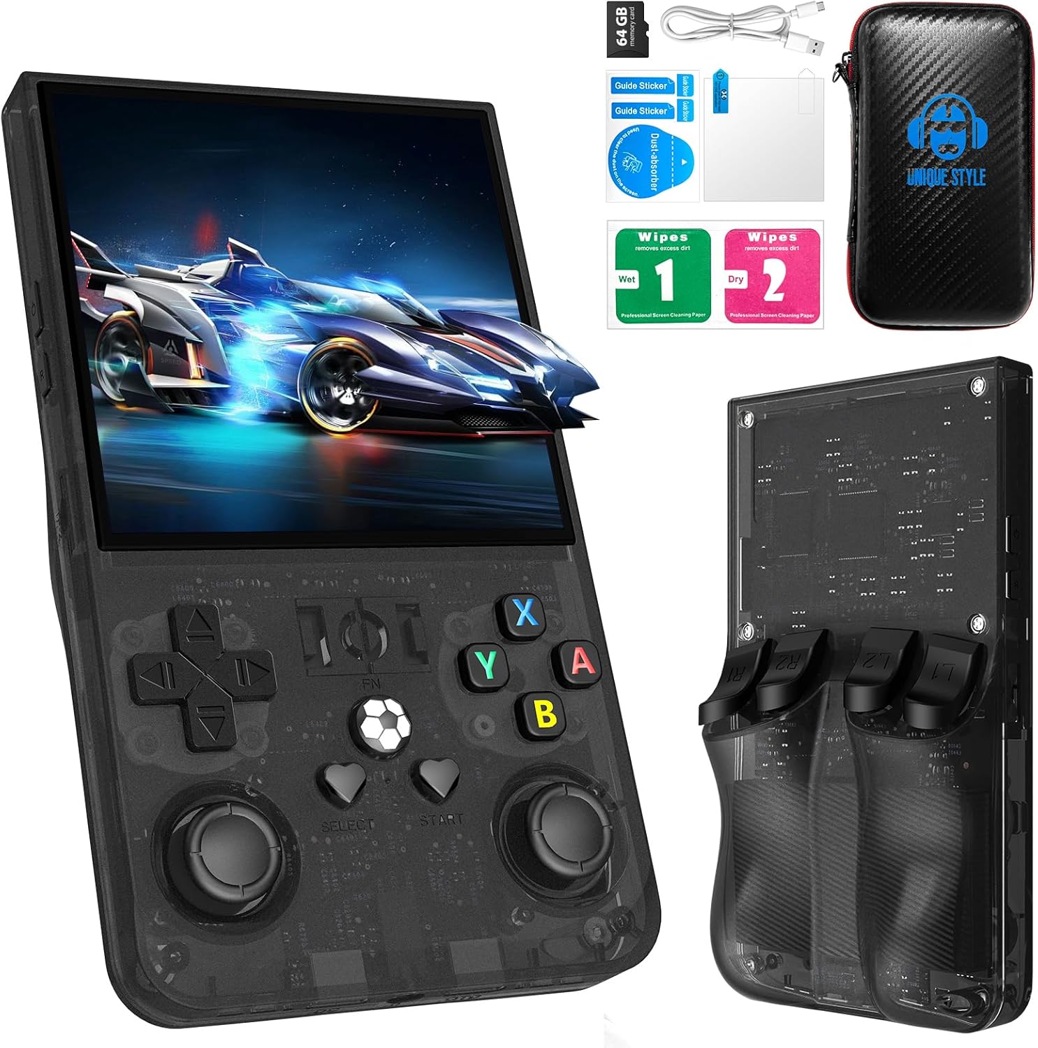 2025 New Upgrade R36MAX Retro Handheld Game Console with 64G Built-in 18000+ Classic Games