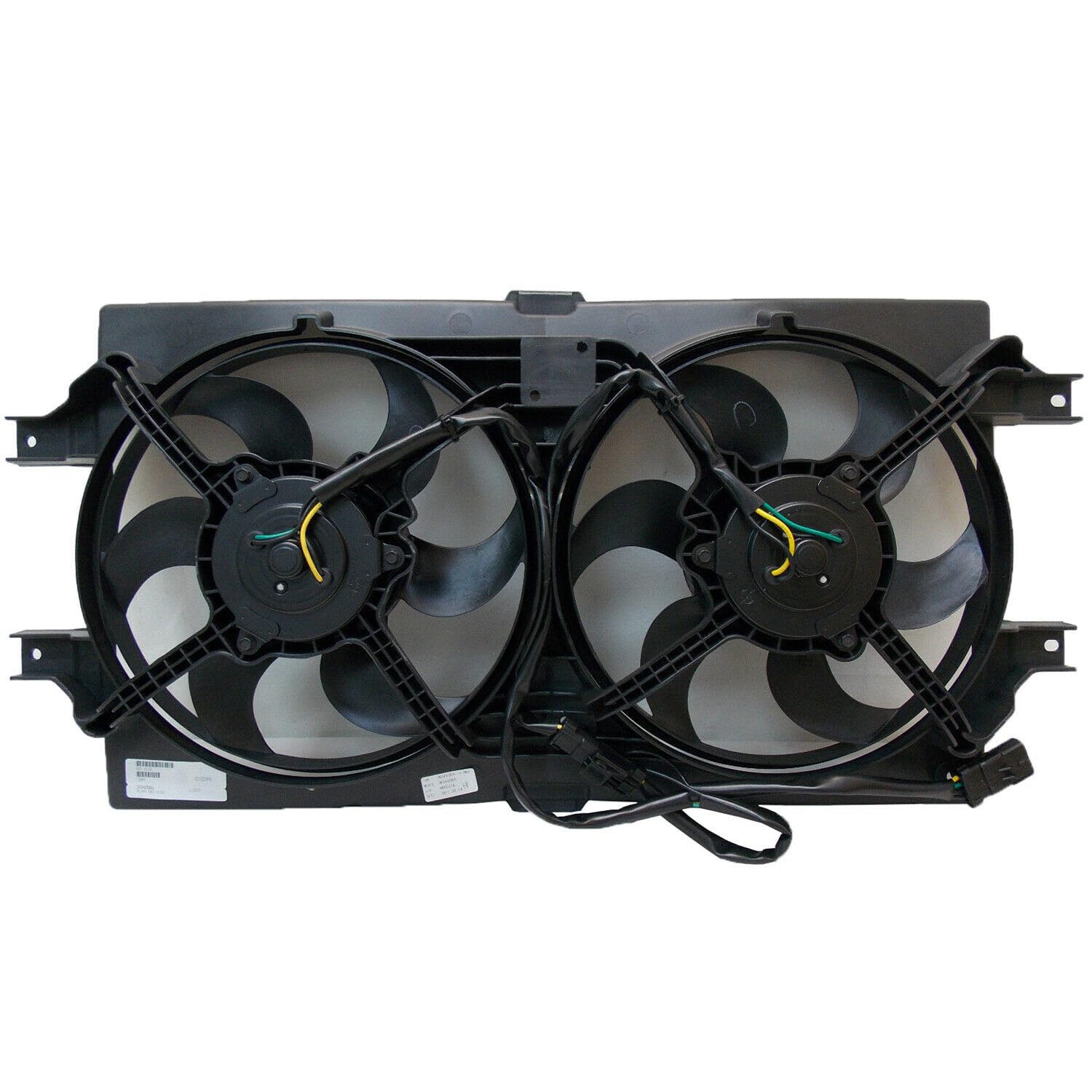 MAPHRWZ Radiator and Condenser Cooling Fan Assembly for Chrysler for Concorde 1998-2004 for LHS 1999-2001 for 300M 1999-2004,for Dodge for Intrepid 1998-2004 SBFCH3115103