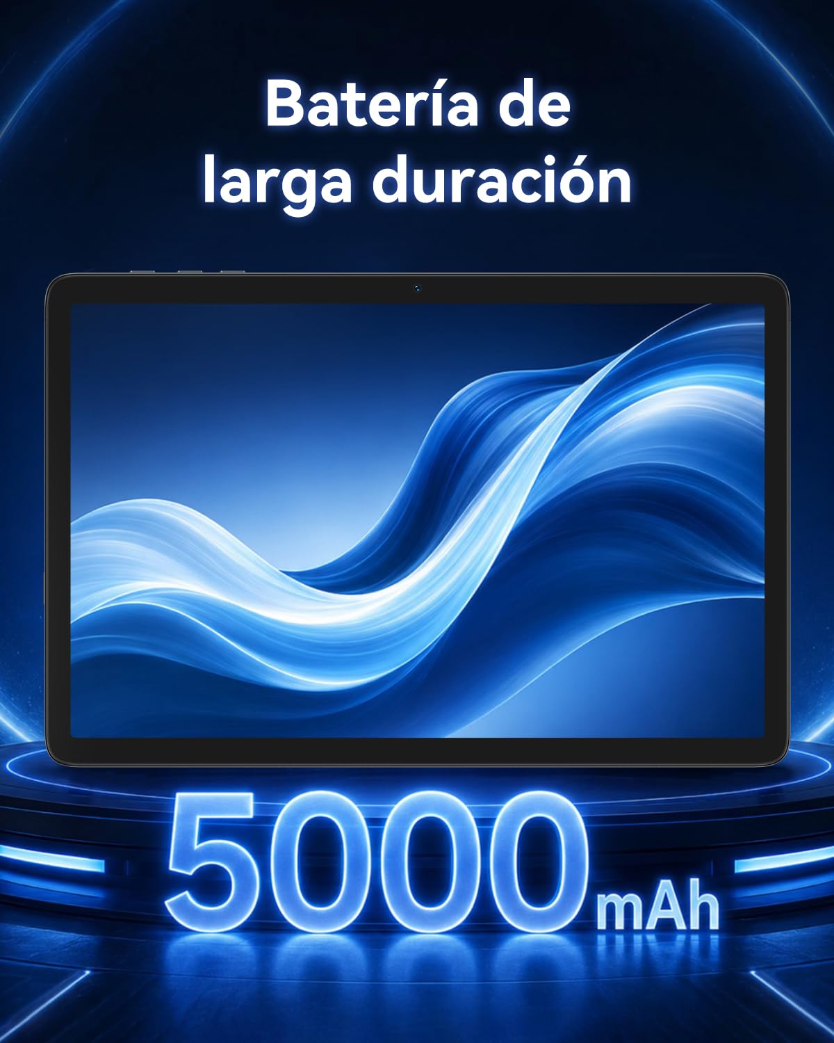TABWEE Tablet Android 16 con Teclado, 24 GB RAM+ 256 GB ROM (4 TB TF) | Tablet para Gaming, Octa-core, Gemini AI, Tablet 10 Pulgadas, Widevine L1, 8MP+5MP, Face ID, GPS (Garantía de 4 Años)