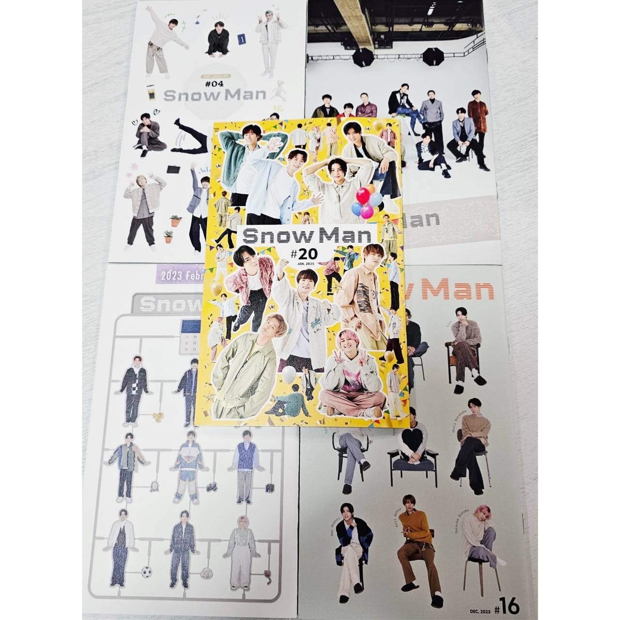 Amazon.co.jp: Snow Man 【ファンクラブ 会報】FC会報セット 4 8 12 16