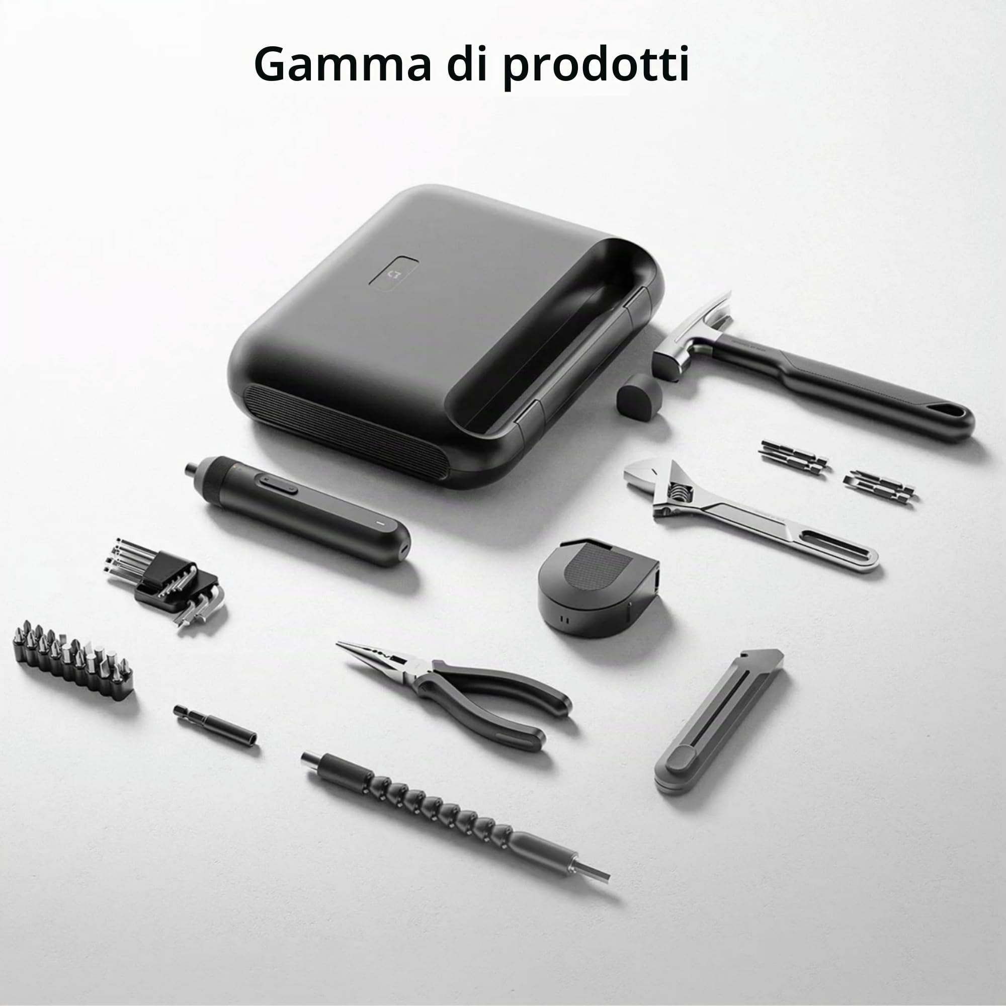 Xiaomi Mijia Set di strumenti Set di strumenti con cacciavite elettrico Set di cacciaviti strumenti per falegnameria casa montaggio mobili conveniente per il fai da te e il