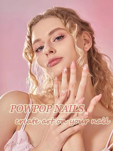 Miniatura 7 de Uñas postizas a presión rojas medianas de Navidad con forma de almendra, uñas postizas de gel acrílico de ajuste natural, uñas postizas