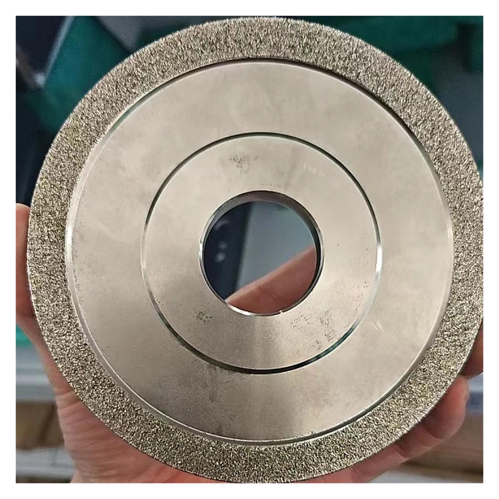 125mmx32 Fori Mola diamantata Acciaio al tungsteno Ceramica CBN Fresa 50/100/150/200/320/400 Grana(320)