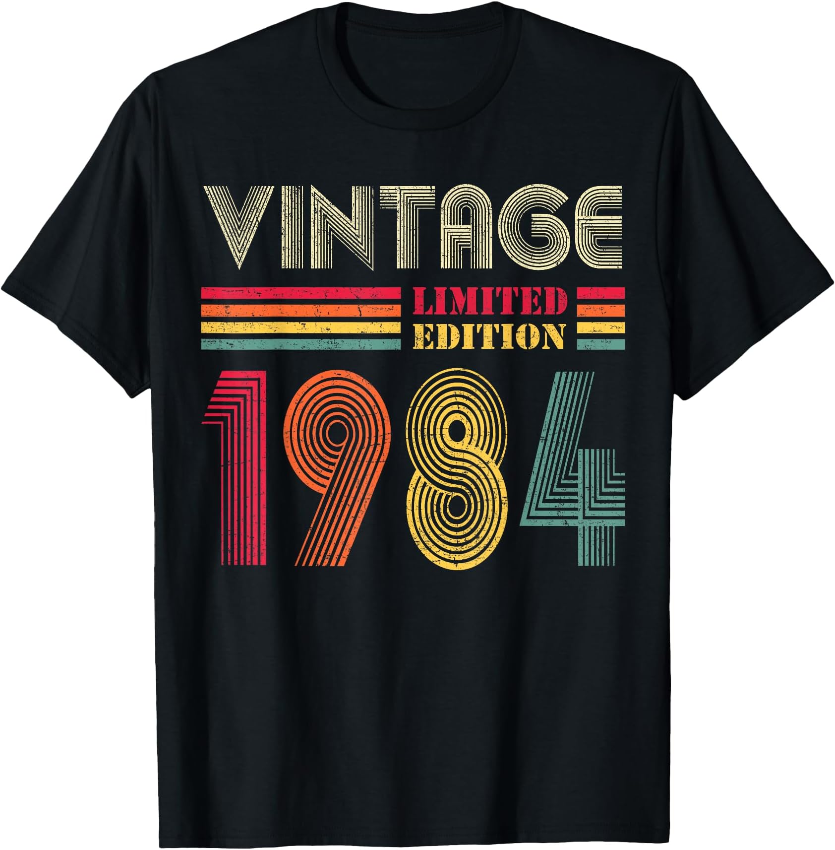 Vintage 1984 40th Birthday Gift Men Women 40 Years Old T-Shirt