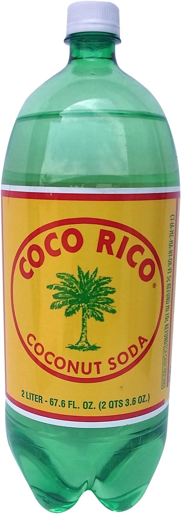 Coco Rico Coconut Soda (Pack of 6),12 Fl Oz / 355 ml Can