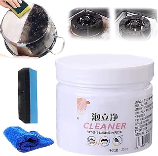 UIJKMN Foam Rust Remover Kitchen All-Purpose Cleaning Powder, Kitchen Instant Cleaning Powder, Multi-Purpose Foam Cleaner Rust Remover, Soak to Clean Greasy Dirt (1Pcs)