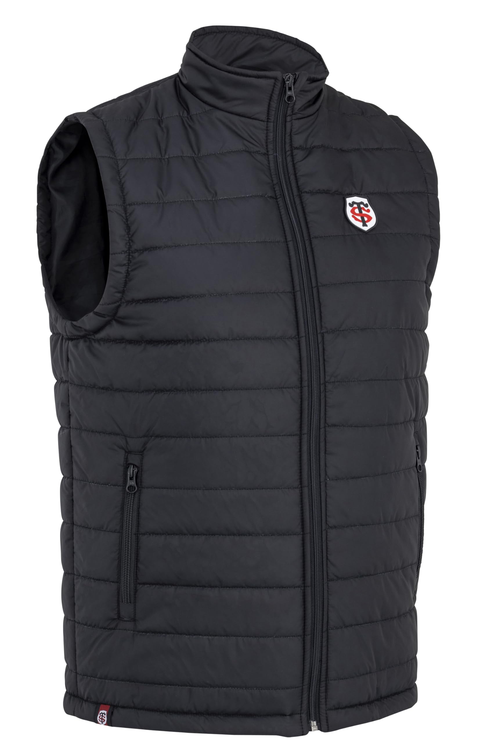 STADE TOULOUSAIN Doudoune sans Manche Toulouse - Collection Officielle - Rugby - Matière Polyester - Taille Homme