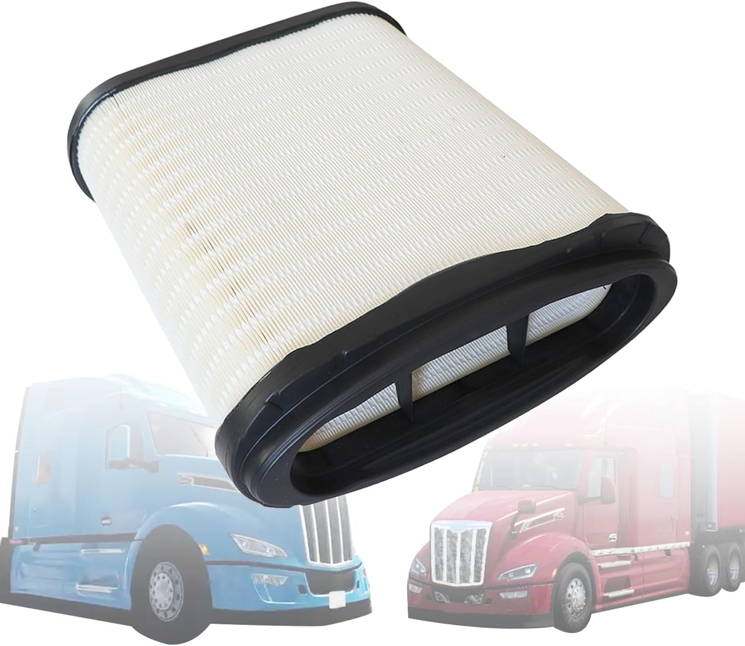 XQSMWF D37-1061 Engine Air Filter Compatible with Kenworth T680 2023, Fit for Peterbilt 579 2023, D371061 D37-1061