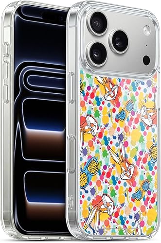 Miniatura 21 de Head Case Designs Funda de gel suave con licencia oficial de Looney Tunes Retro Bugs Bunny compatible con Apple iPhone 11 Pro Max Retro,Blanco y
