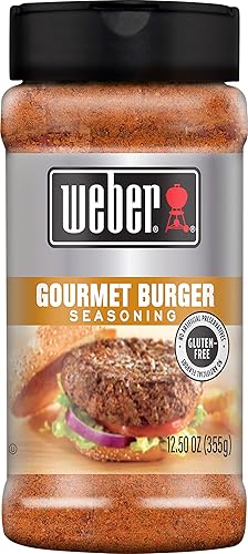 Weber Gourmet Burger Seasoning, coctelera de 5.75 onzas (paquete de 6)