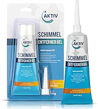 AKTIV Schimmelentferner Gel für Wand, Bad, Fliesen, Fugen & mehr – inkl. Dosierspitze, 120 g