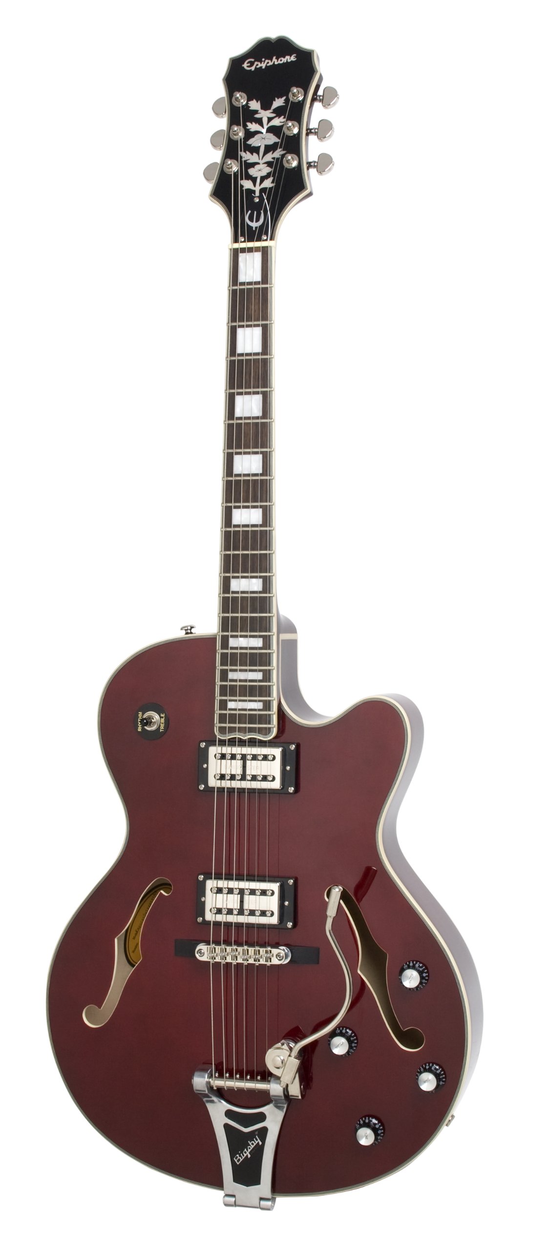 Amazon.co.jp: Epiphone Emperor Swingster (Wine Red