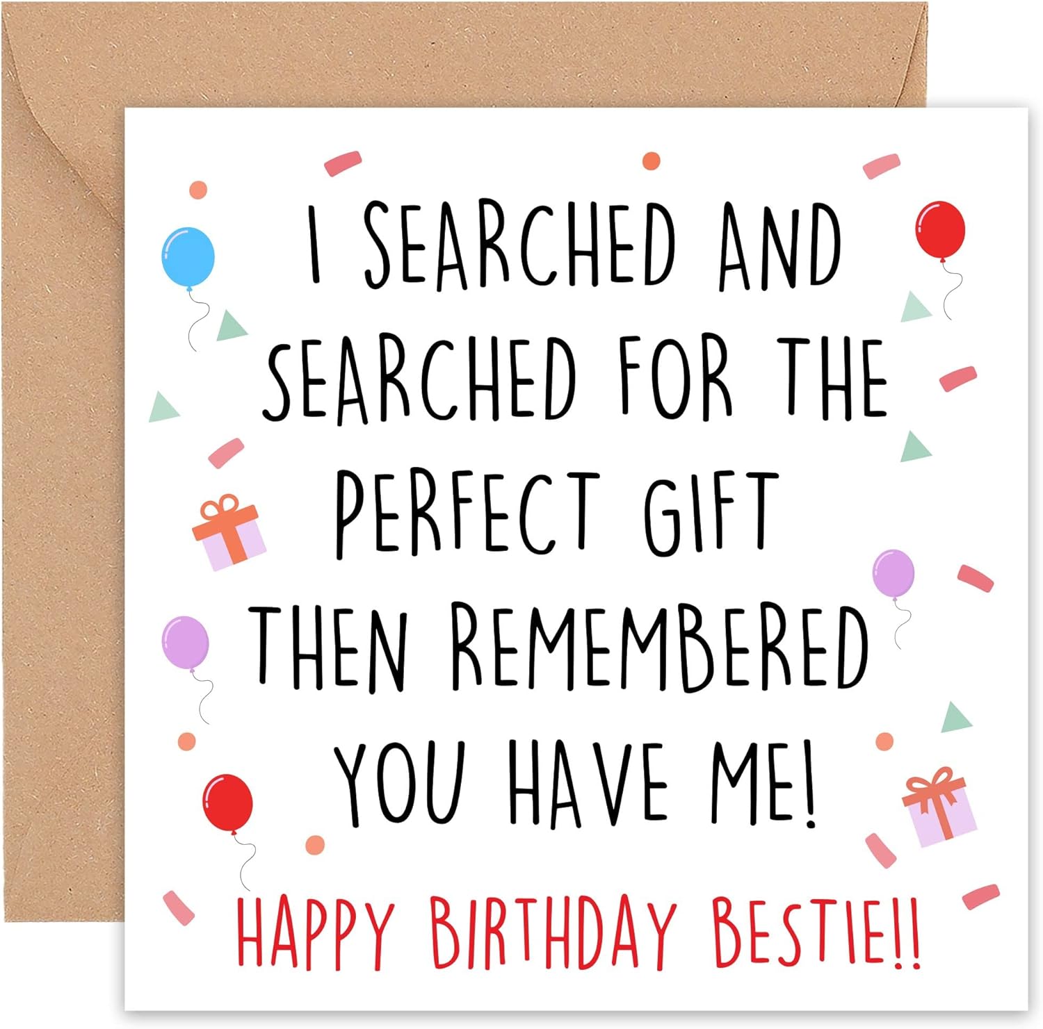 Felbridge Studio Friend Birthday Card Female Best Friend Birthday