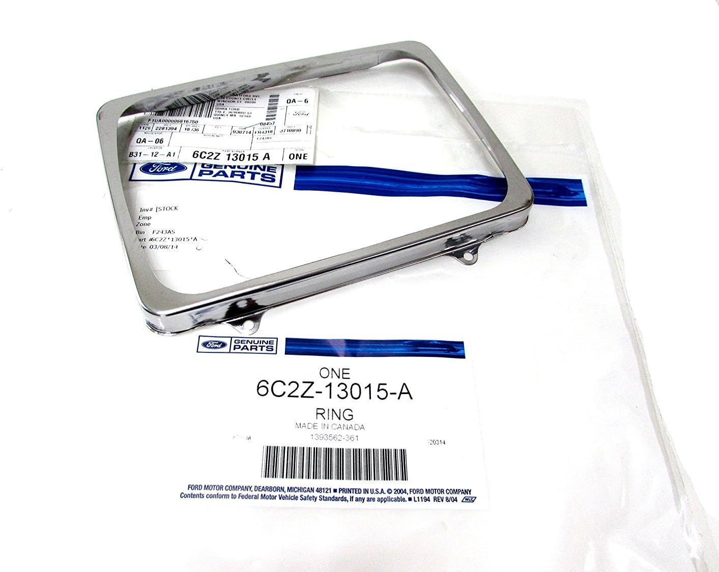 Ford 6C2Z-13015-A Genuine OEM Super Duty Econoline Head Light Lamp Bulb Retainer Ring