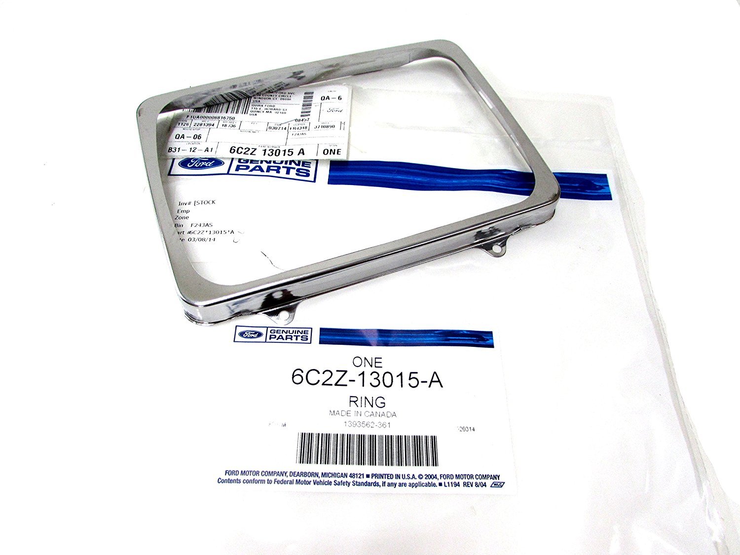 Ford 6C2Z-13015-A Genuine OEM Super Duty Econoline Head Light Lamp Bulb Retainer Ring