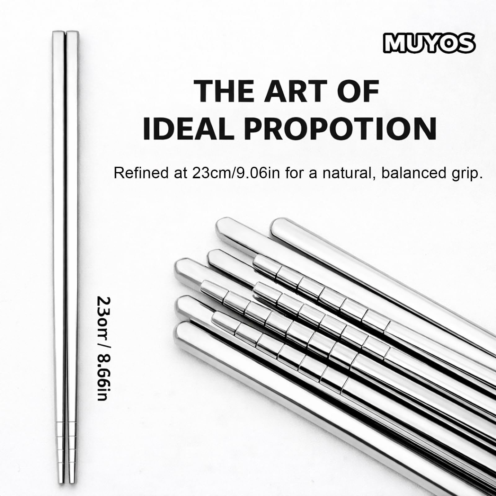 銀製chopsticks 3セット Stainless Steel Chopsticks 5 Pairs Reusable Multicolor Lightweight