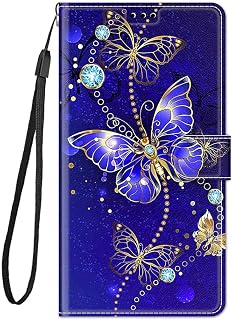 For Samsung Galaxy A14 5G Case - Shock-Absorption Magnetic Closure Card Slot Kickstand Silicone Full Protection Shockproof PU Leather Flip Wallet Phone Case Cover for Samsung Galaxy A14 5G