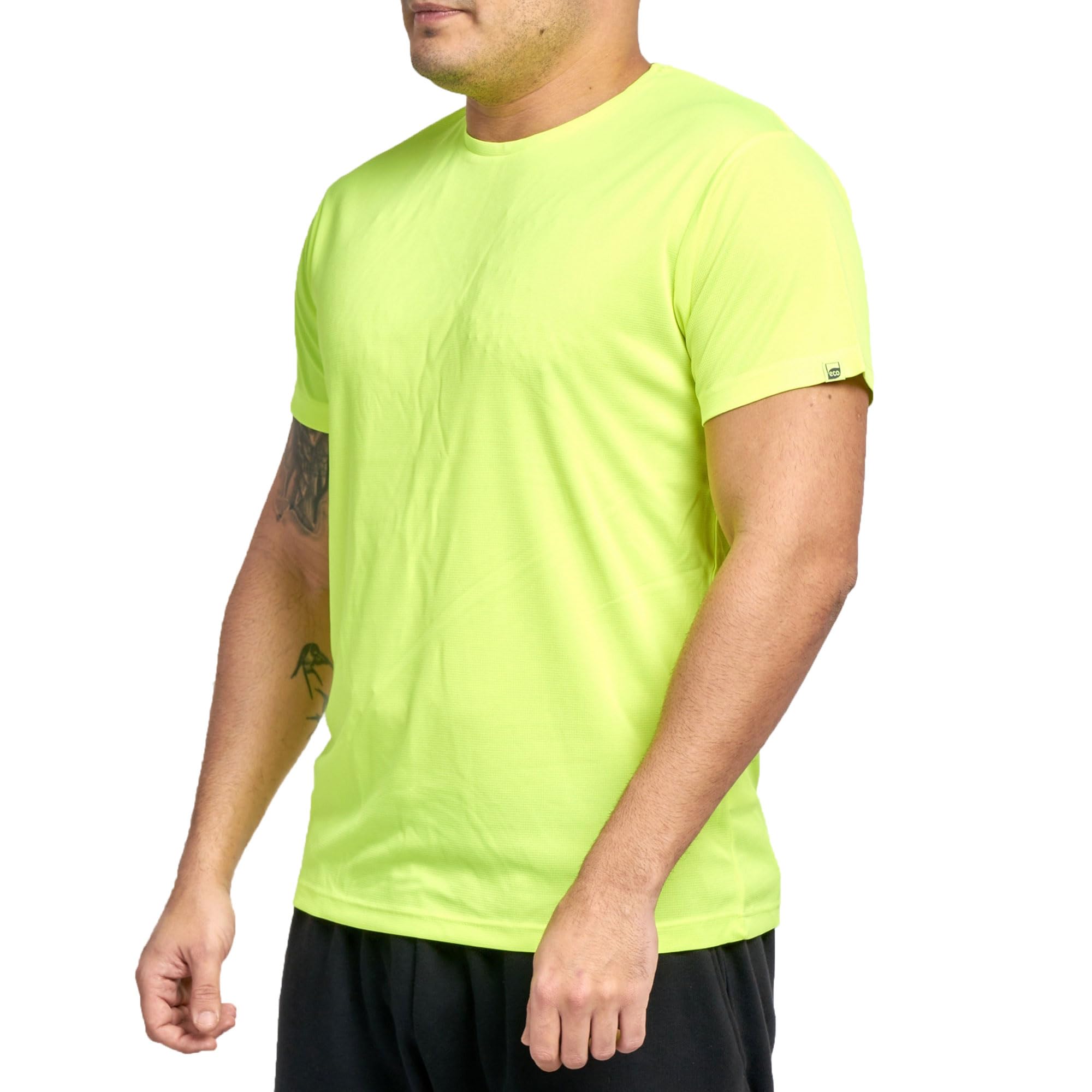Killer Whale Quick Dry Tshirt Men Gym UK Fit Breathable Top Recycled Polyester
