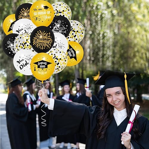 Miniatura 3 de 60 globos de fiesta de Halloween, globos de látex de Halloween de 12 pulgadas, globos de Halloween con calabaza, murciélago, araña, fantasma para