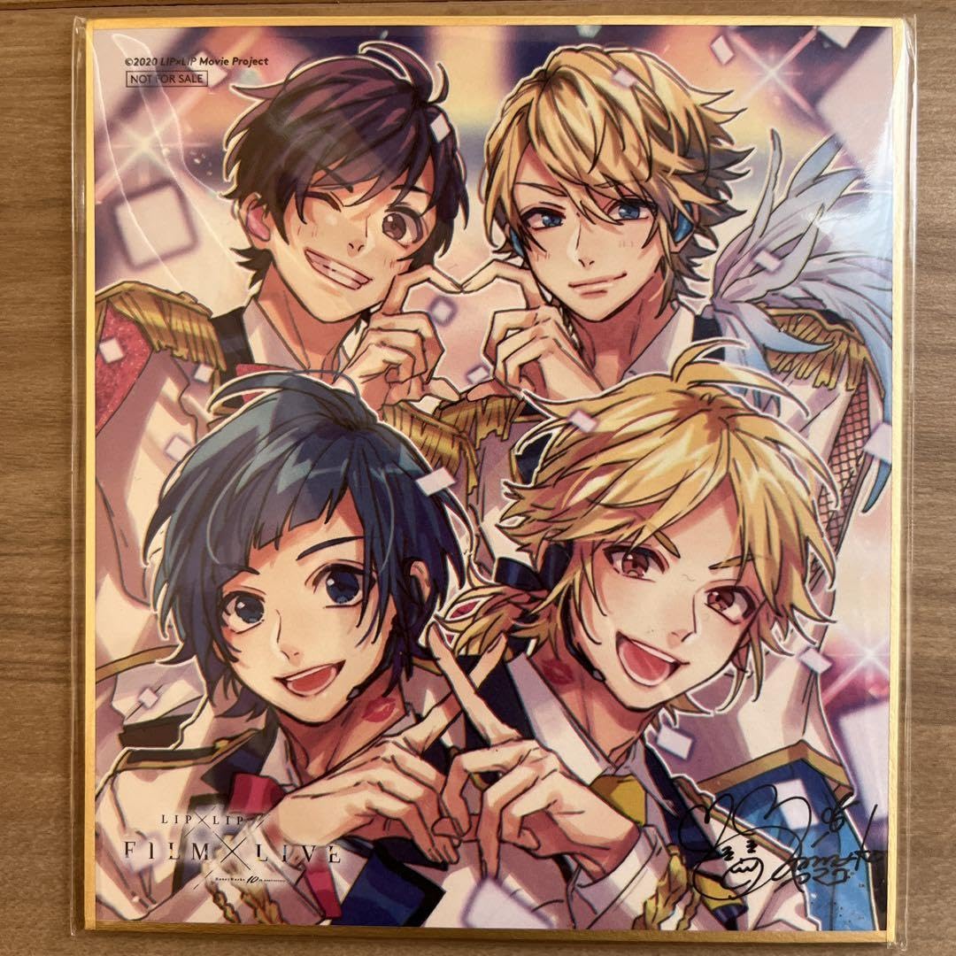 Amazon.co.jp: HoneyWorks LIP×LIP FILM×LIVE 入場者特典 色紙 