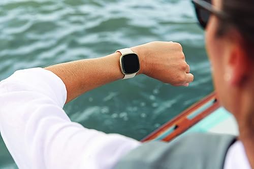 Miniatura 10 de Fitbit Sense - Reloj inteligente avanzado con herramientas para la salud del corazón, control del estrés y tendencias de temperatura de la piel,