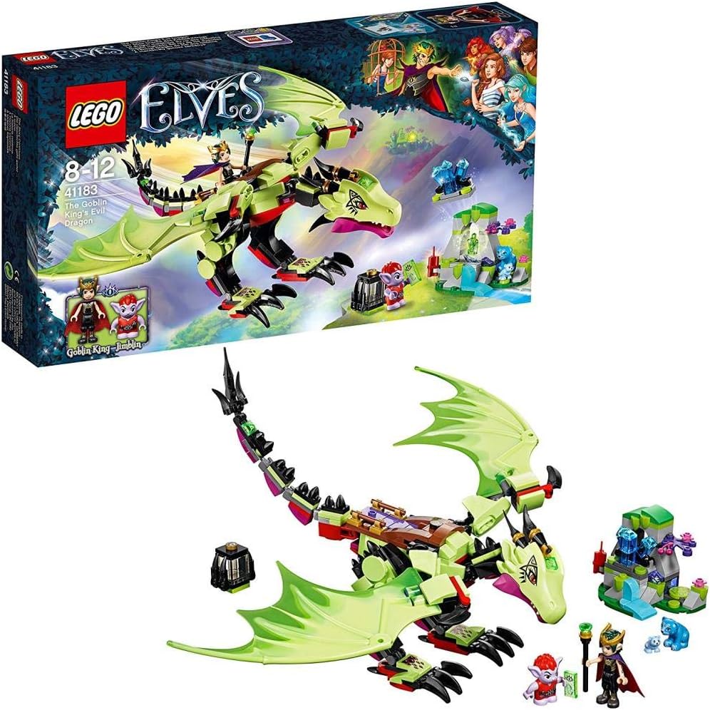 Elves 41183 - Il Drago Malvagio del Re Goblin - Lego - Immagine 5