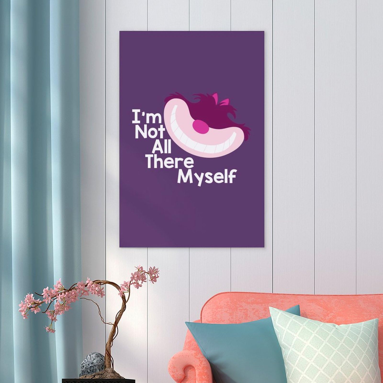 Amazon.co.jp: 不思議の国のアリス チェシャ猫 ポスター 絵画