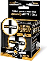 Vista 10 de SneakERASERS Instant Sneaker Cleaner Sponge, Effective Shoe Cleaning for White Sneakers, Tennis Shoes