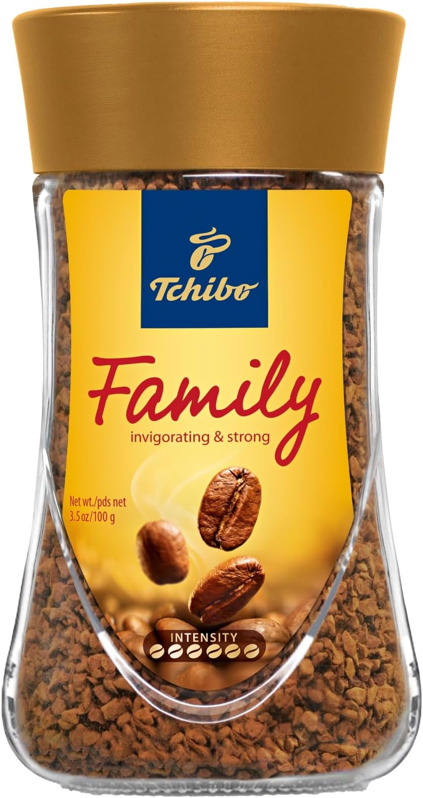 Tchibo Family Instant Coffee-Jar, 7 Ounce
