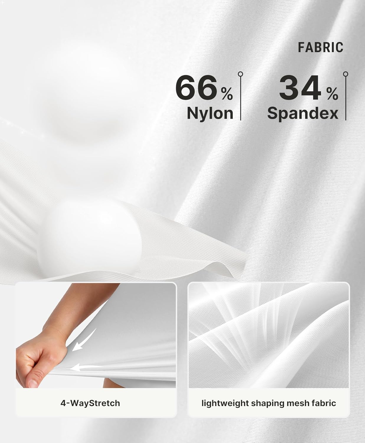 FeelinGirl Women’s Shapewear Tank Tops - Scoop Neck Tummy Control Cami Tops for Women Compression Shirt - Image 5