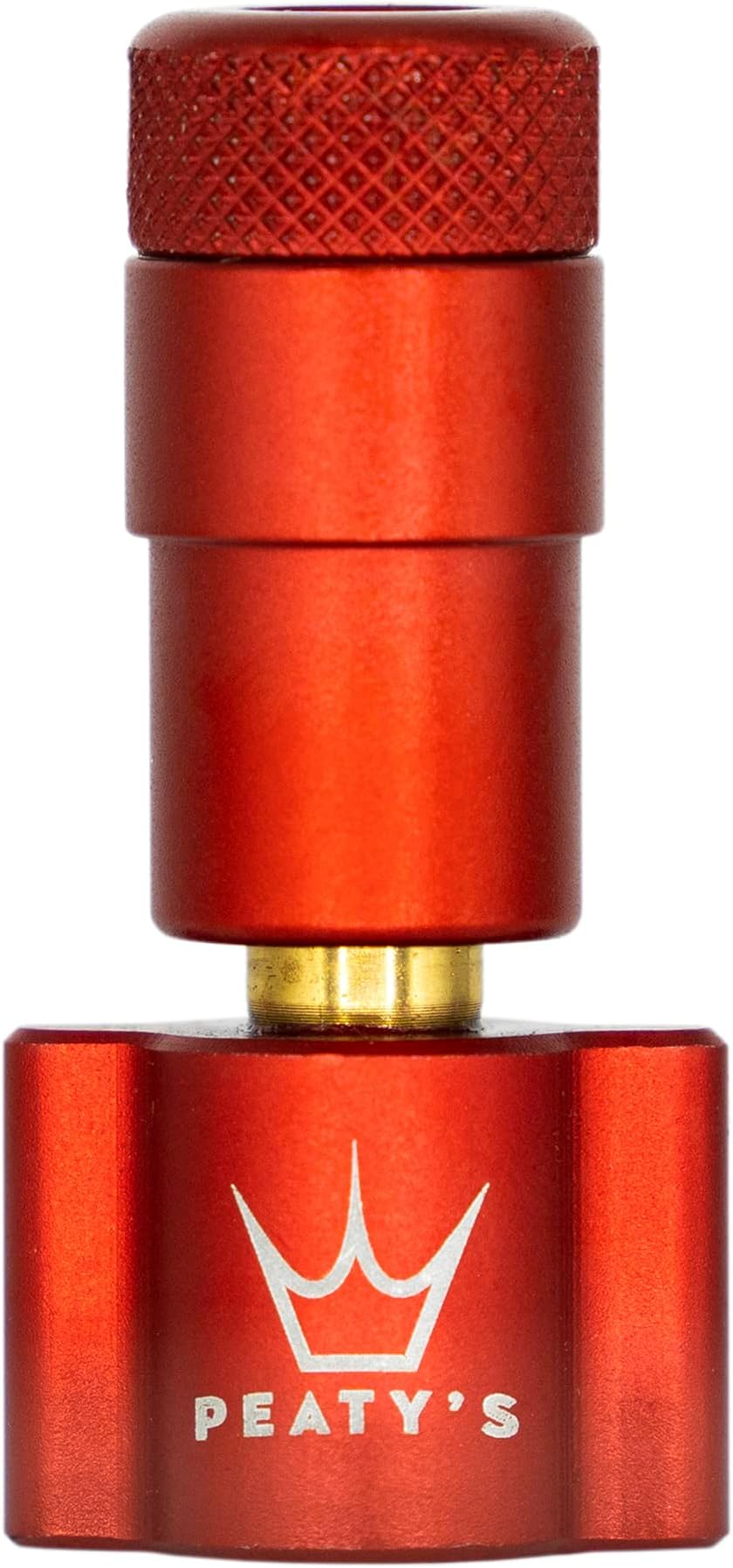 Peaty's CO2 Tyre Inflator Head Only - Unique Compact Straight Line Design for Maximum Airflow & Rapid Inflation, Presta Valve Compatible Bike Tire Pump for Mountain, Road & Gravel Bikes