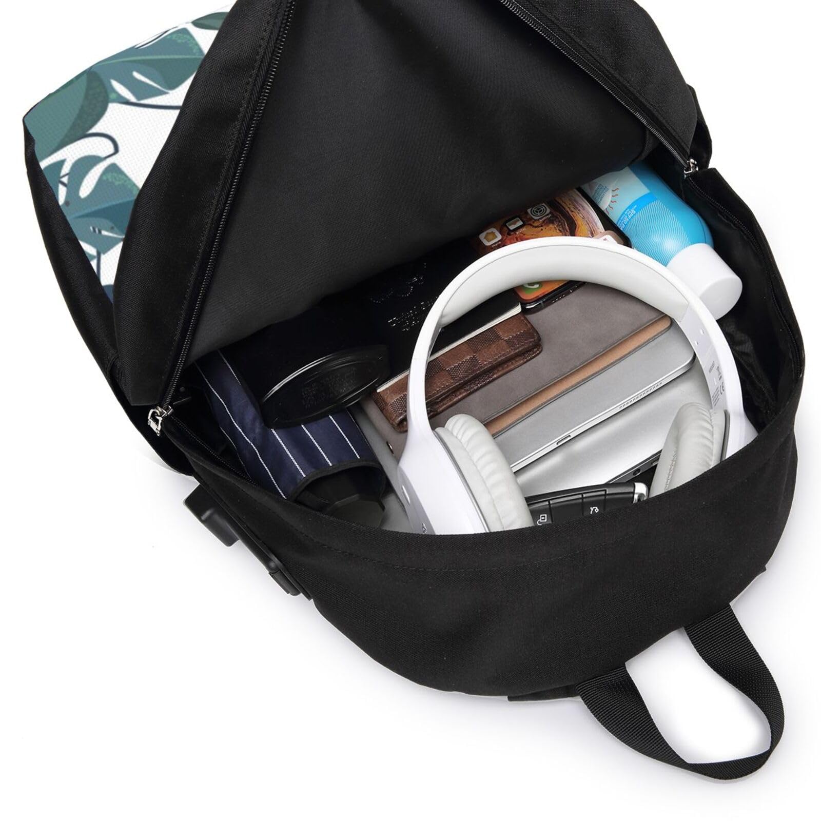 Zaino per laptop da 17 pollici con zaini per borse scolastiche in