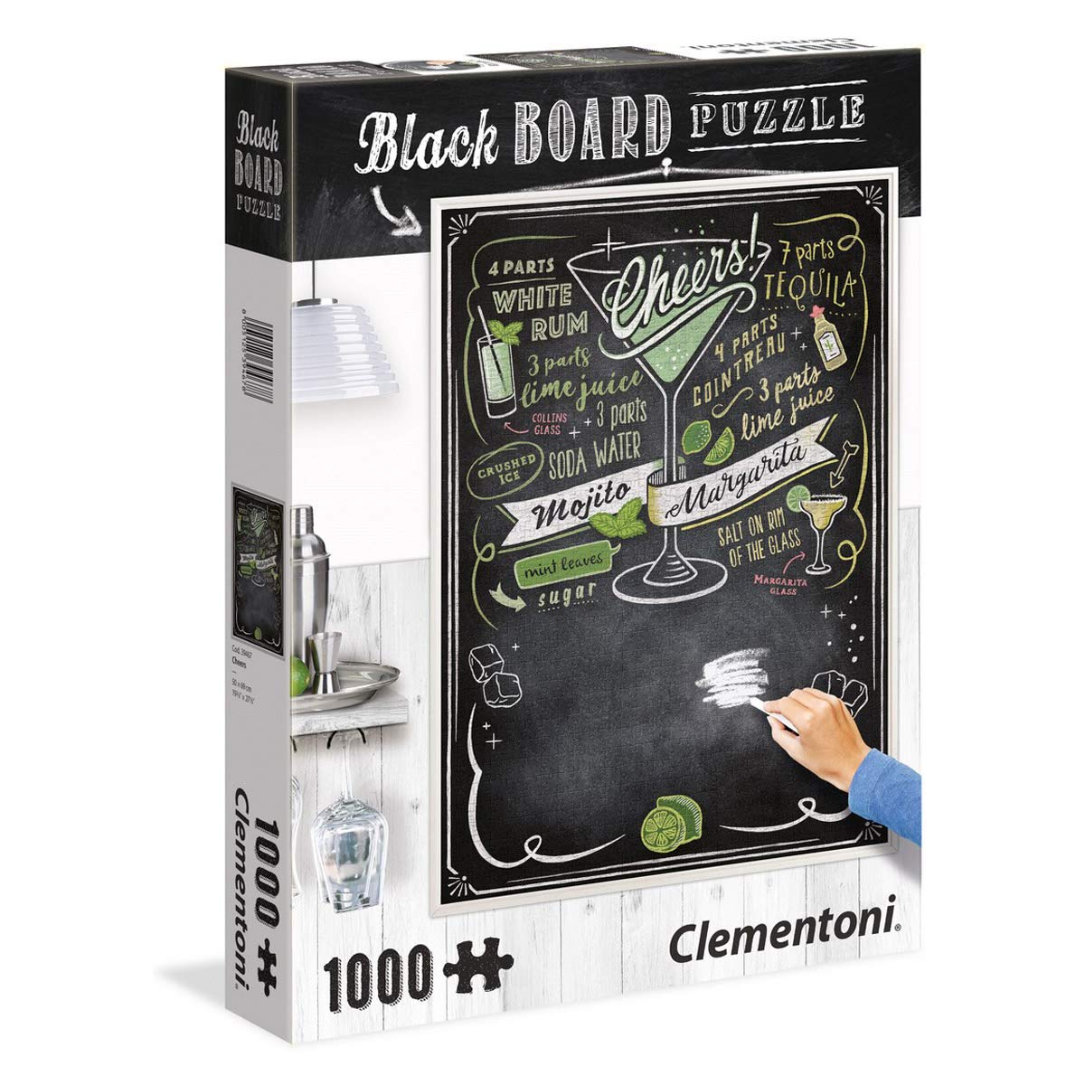 Amazon.com: Clementoni - 39467 - Blackboard Puzzle for Adults