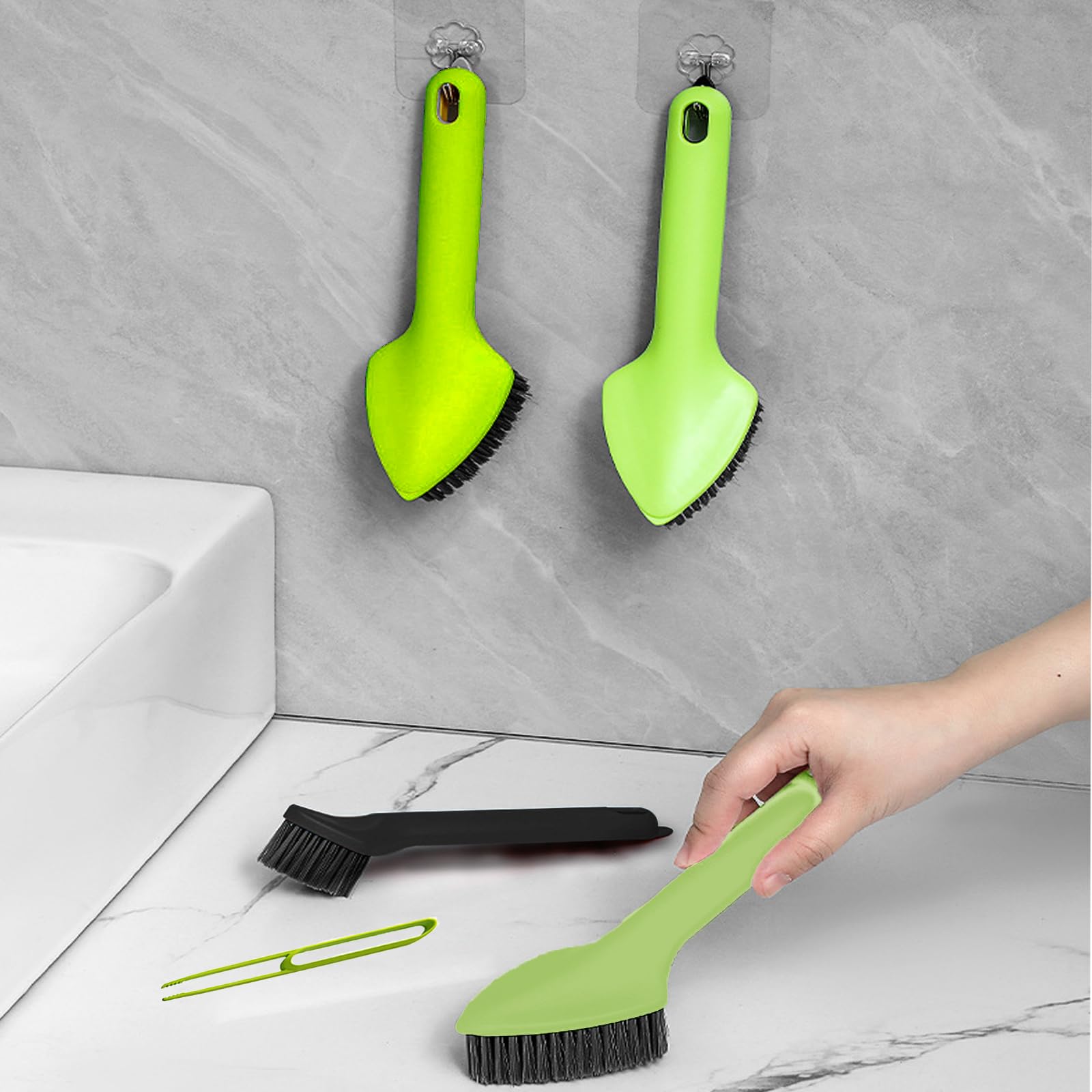 Set Spazzole Per Pulizia Furforstk - 7 Pezzi Per Doccia, Cucina E Auto - Foto 6