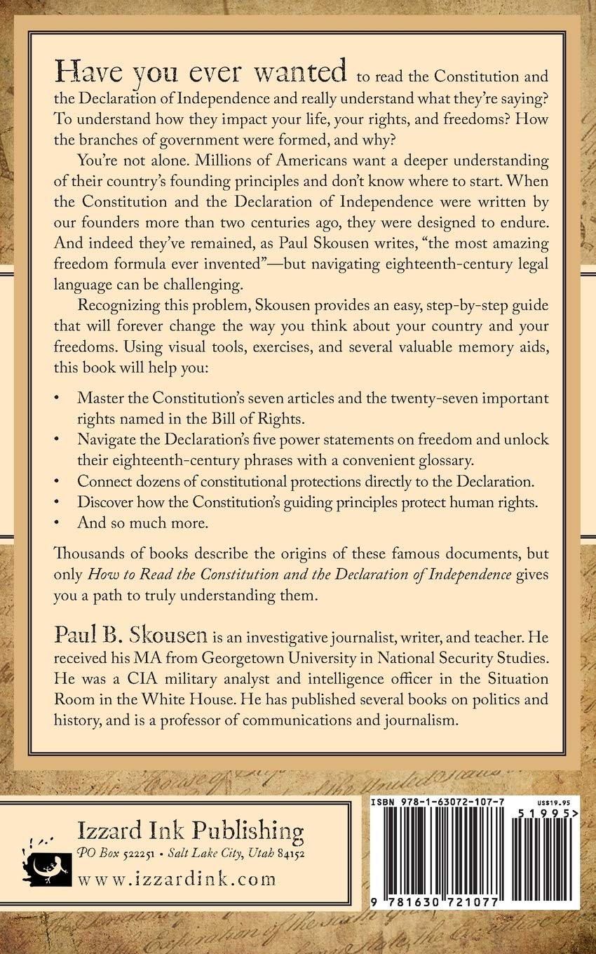 How to Read the Constitution and the Declaration of Independence (Freedom in America)