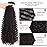 BHF 26 inch Kinky Curly Clip In Hair Extension, 140g Double Weft Full Head Heat Resistance Synthetic Hair Extension For Women 7pieces (4-Curly)