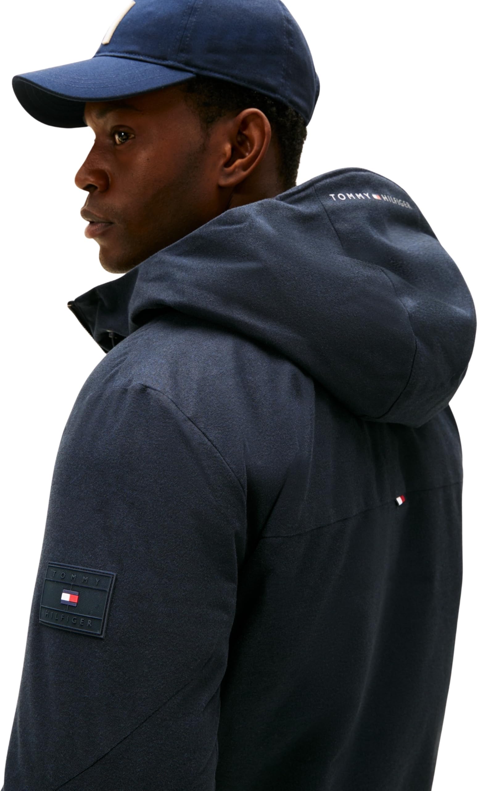 Tommy Hilfiger Tech Hooded Short Padded Jkt Mw0mw42823 Altre Giacche Unisex - Adulto