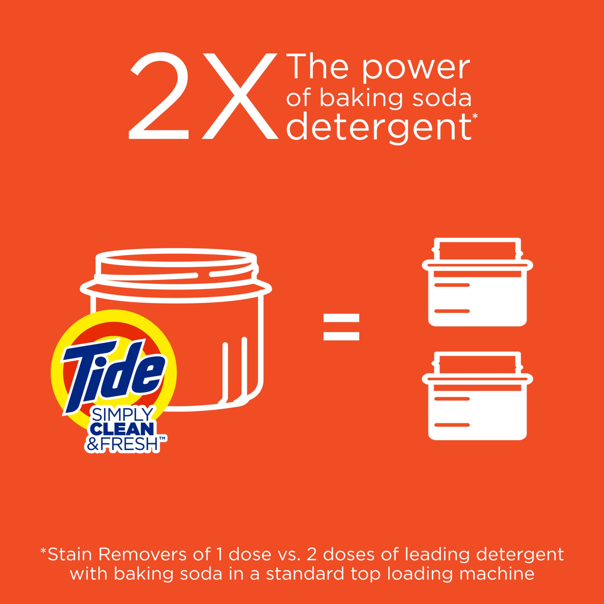 Tide Simply Clean & Fresh Liquid Laundry Detergent, Refreshing Breeze, 128 fl oz (3.78 L)