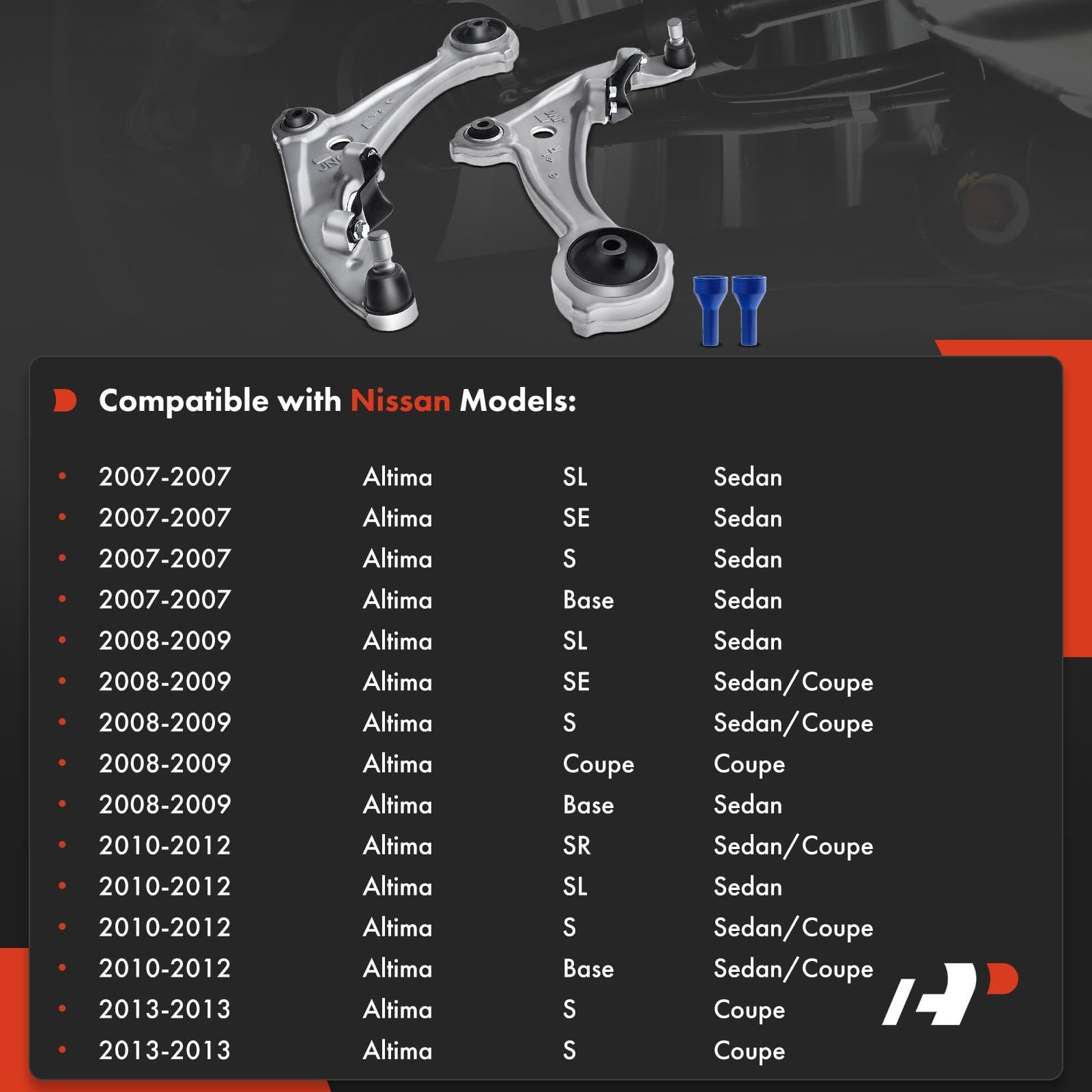 A-Premium Suspension Control Arm with Ball Joint and Bushing