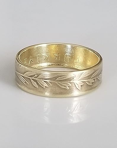 Miniatura 6 de Turkey Coin Ring | Turkey 500 Lira Ring | Handmade Ring | Travel Gift | Unique Gift
