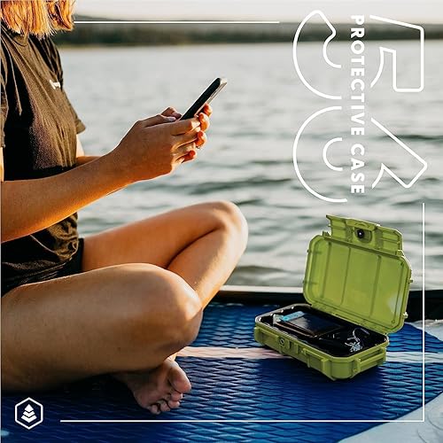 Miniatura 2 de Evergreen 56 ToughBox - Funda protectora EDC Dry Box fabricada en Estados Unidos para la organización de cámaras, teléfonos, camping, pesca,