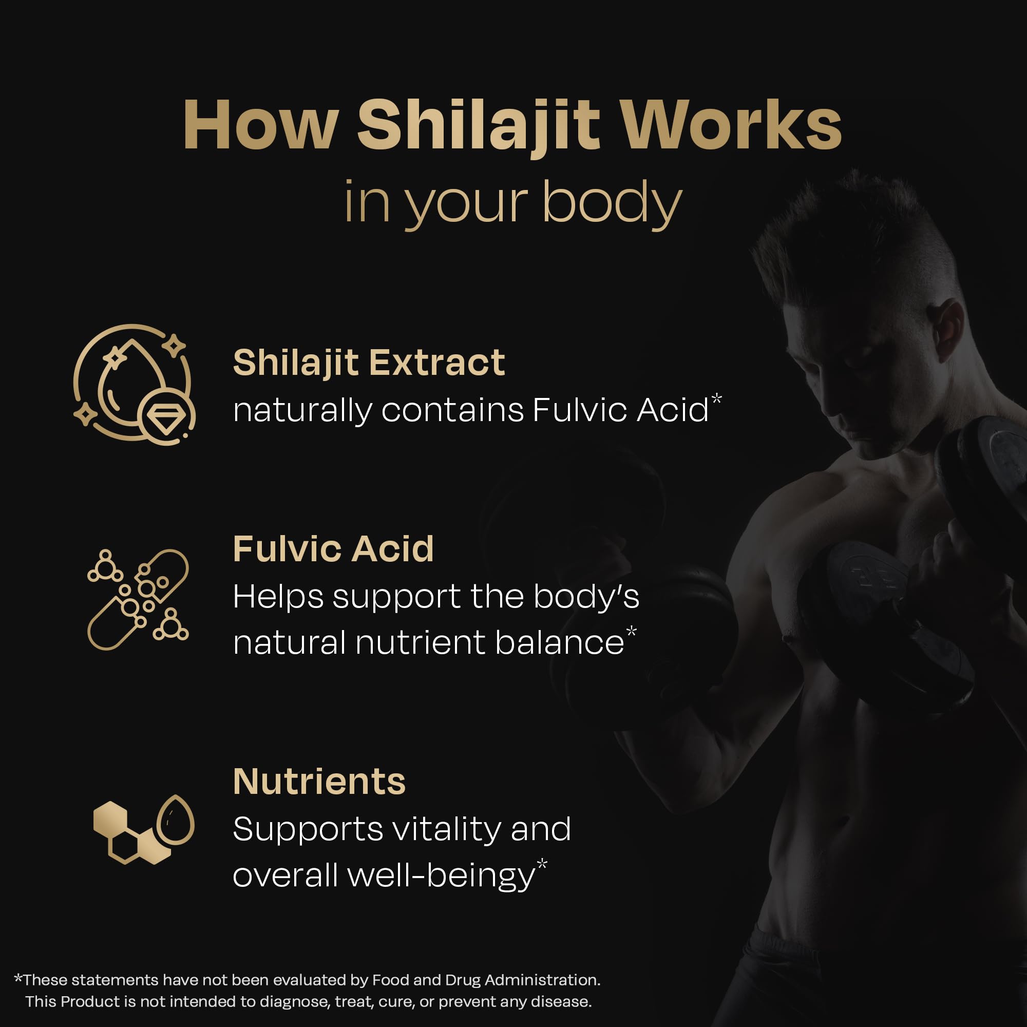 Auric Shilajit/Shilajeet Energy 60 Capsules | Lab Tested 100% Pure Shilajit | Enhances Stamina, Energy, and Power — Amazon image 2