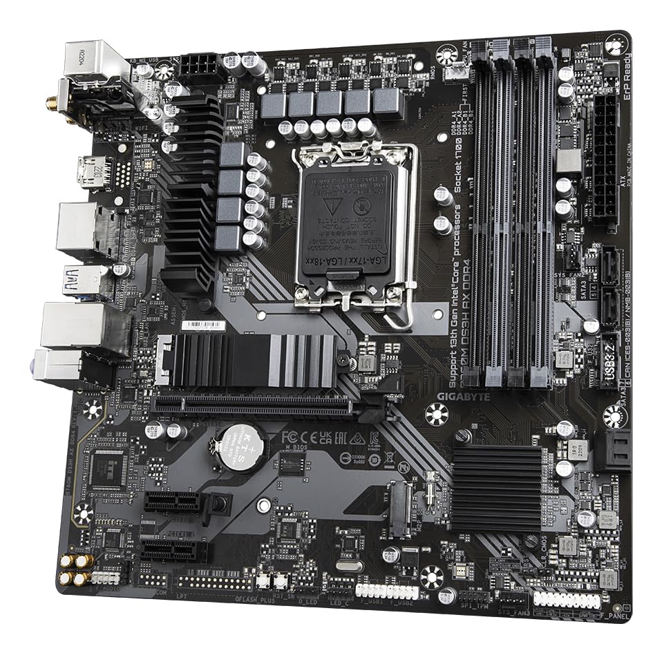 Amazon | Gigabyte MB GBT Intel 1700 B760M DS3H AX DDR4 | GIGABYTE