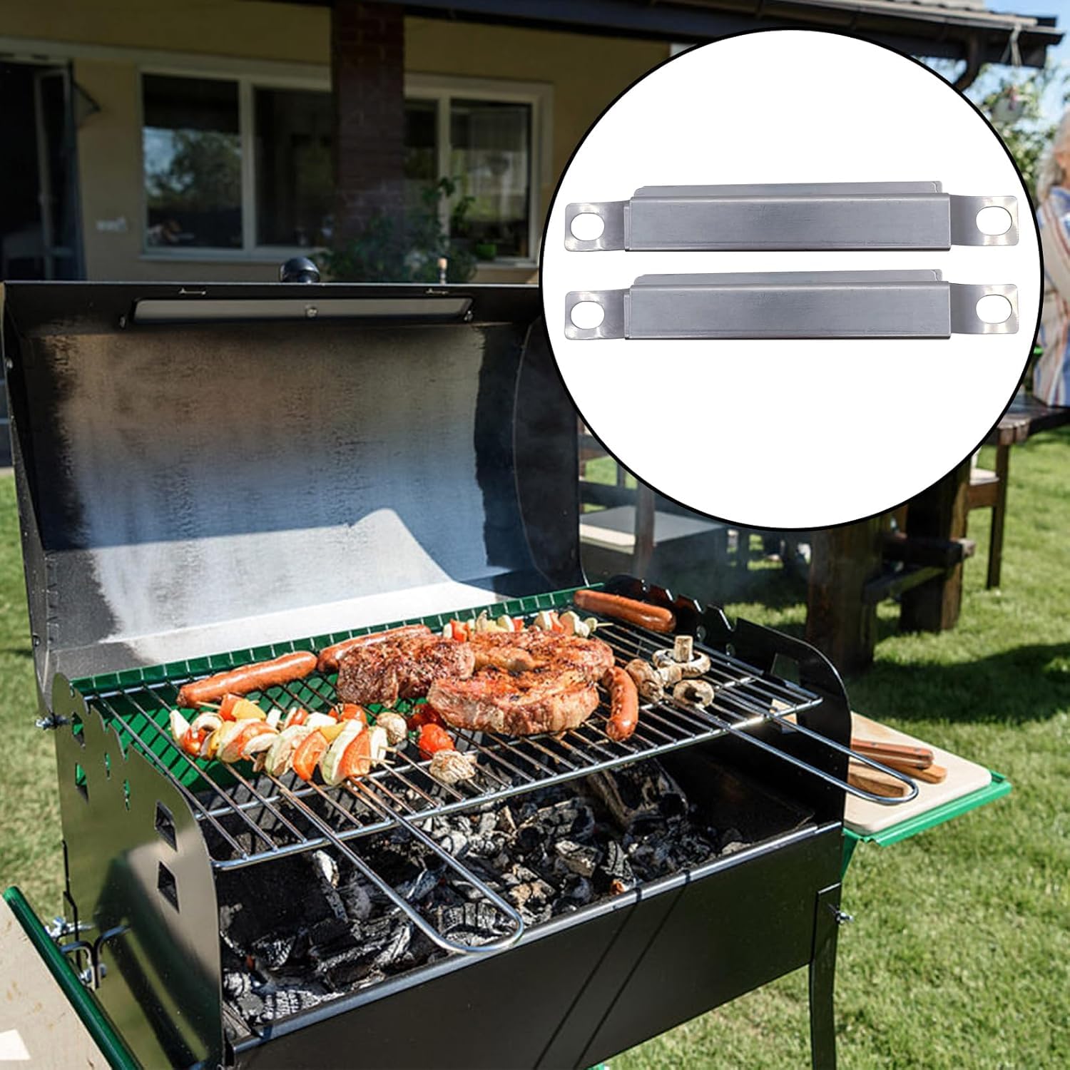 Ricambi Bruciatori Per Barbecue A Gas - 3 Pezzi In Acciaio Inox, Compatibili Con Charbroil, Sochef E Altri, 12.5-22 Cm