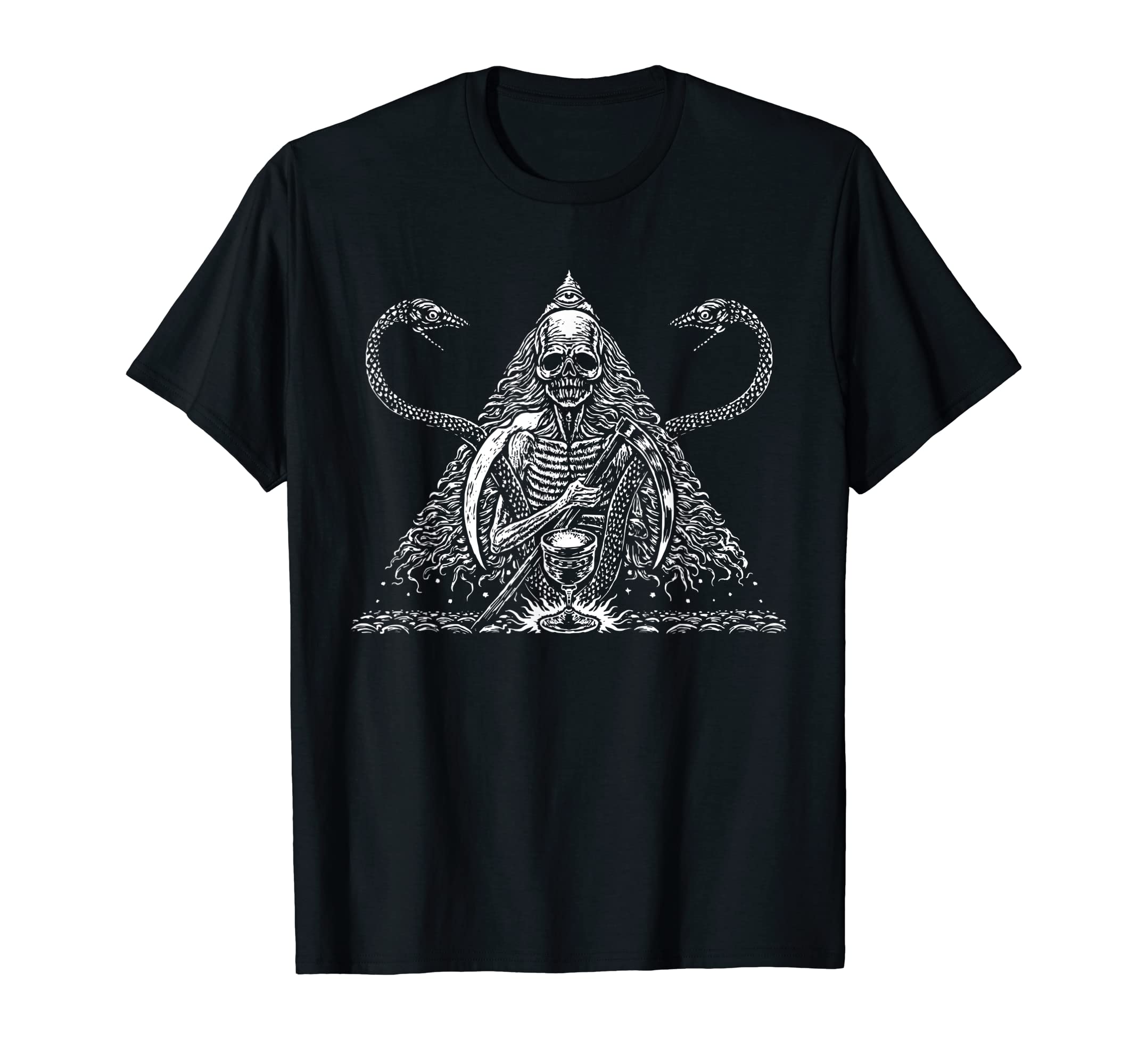 Vintage Death XIII Tarot Card T-Shirt - Tarot Readers Gift T-Shirt
