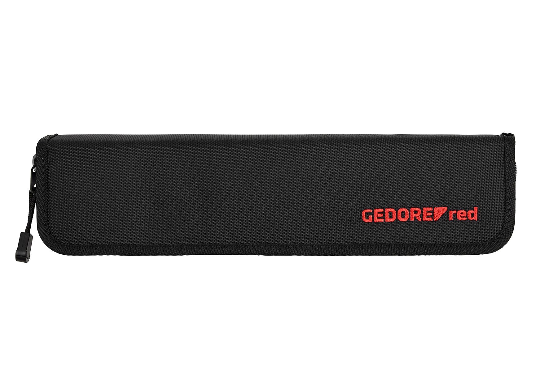 GEDORE rojo Fahrrad Werkzeugset Profi für die Werkstatt, 25-teilig, Rollgabelschlüssel, Bitschraubendreher 1/4', Universal-Reparaturset mit Tasche, R21702025, Schwarz/Rot